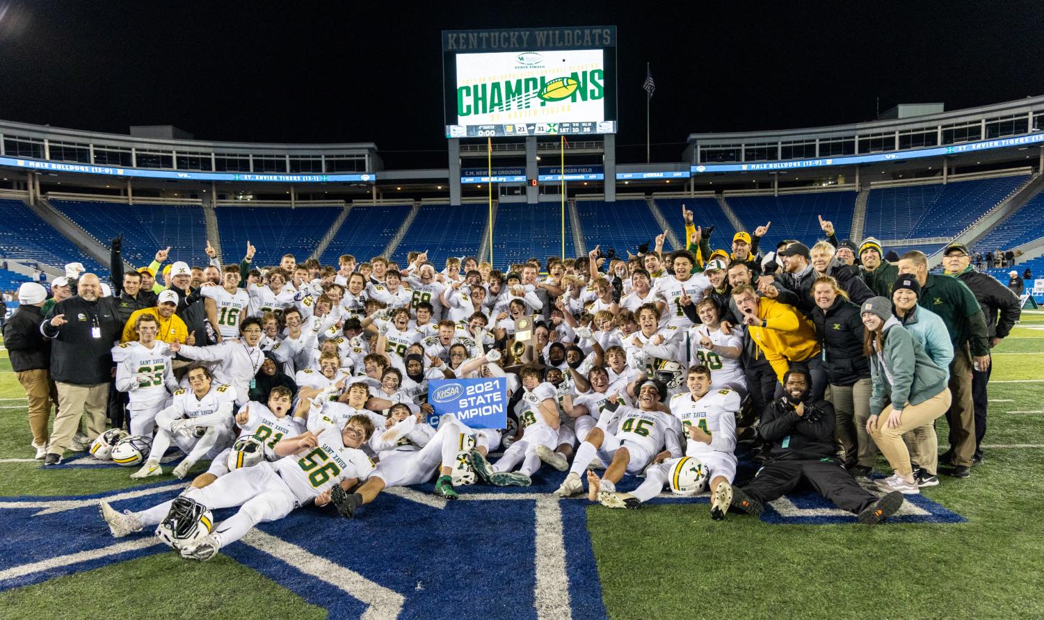 Xavier News | Tigers Upset Male 31-21; Capture State Championship