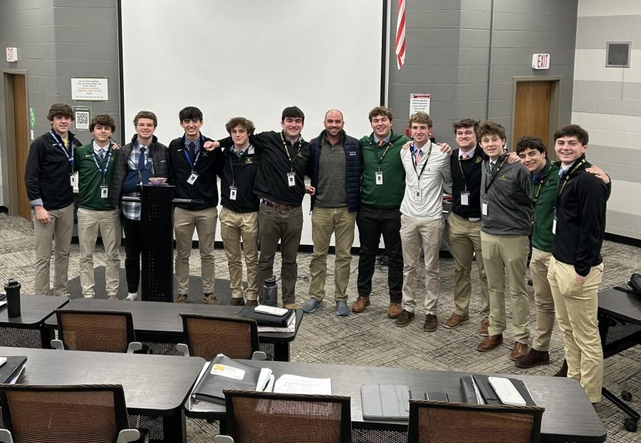 Phil Bauer (‘03) Visits Equine Club