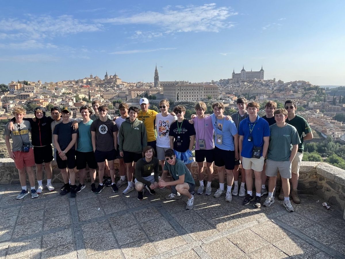 Group of St. X students in Spain
