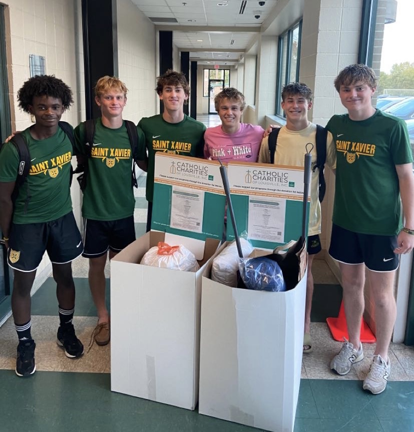 Tiger Soccer Organizes Catholic Charities Collection