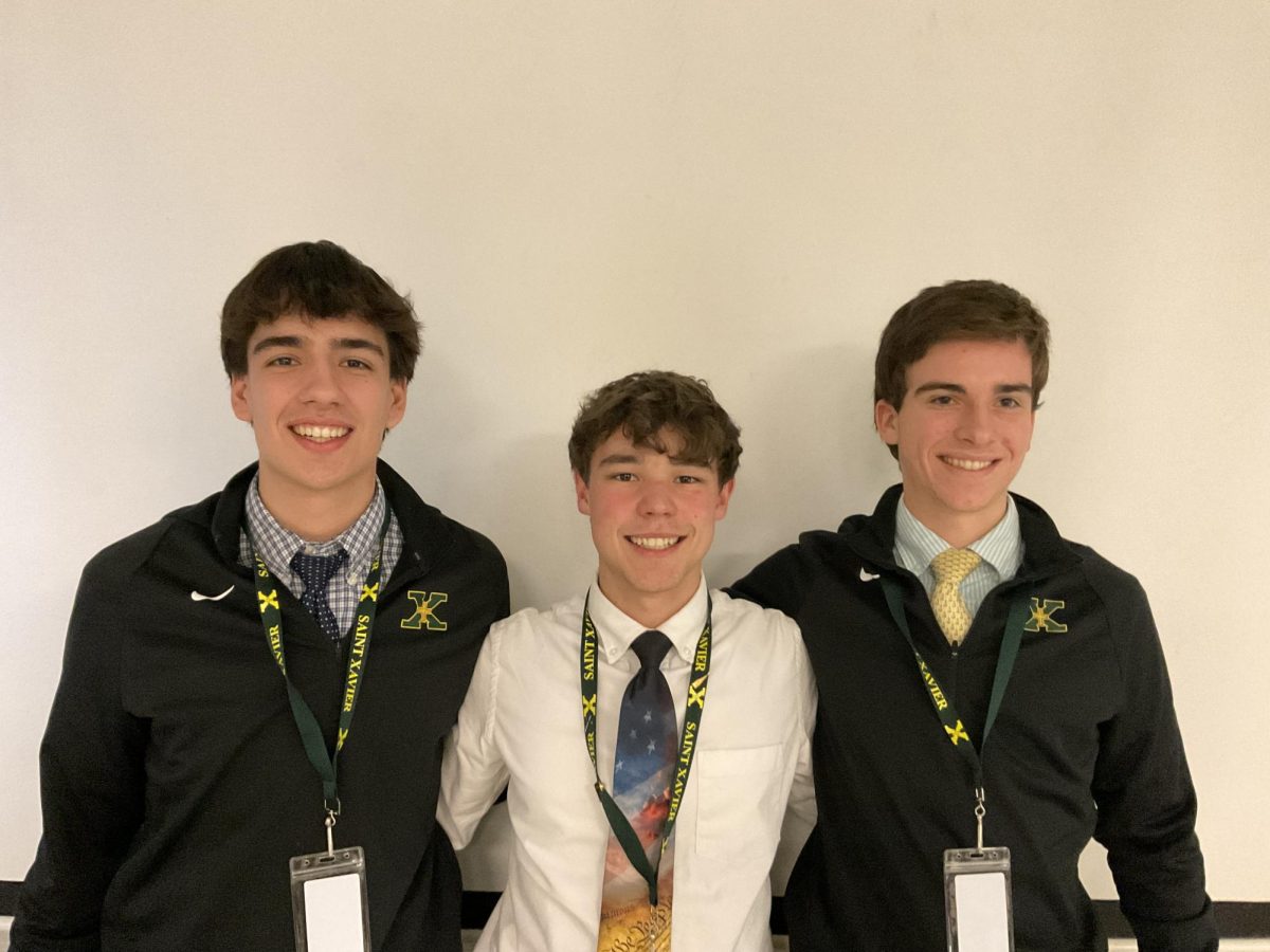 Presidents of the club (L-R): Sean O’Bryan, Andrew Kramer, and Tristan Hindorff 