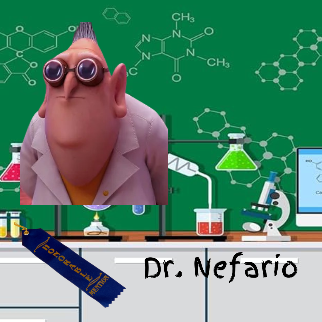 Honorable Mention: Dr. Nefario (When he switches to El Machos side)