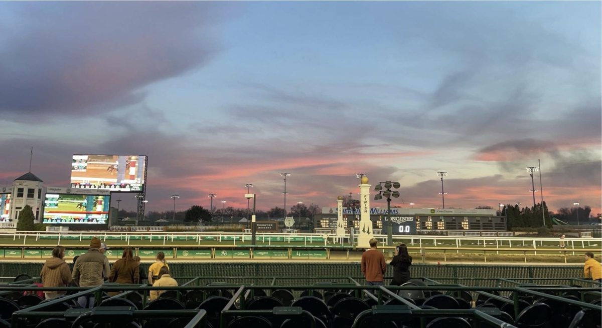 Sunset at Churchill Downs (Photo Courtesy of Cullen Spalding)