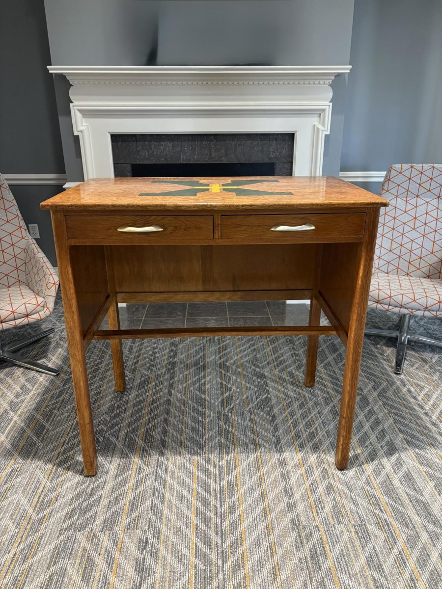 Refinished Brother's Desk Up for Auction