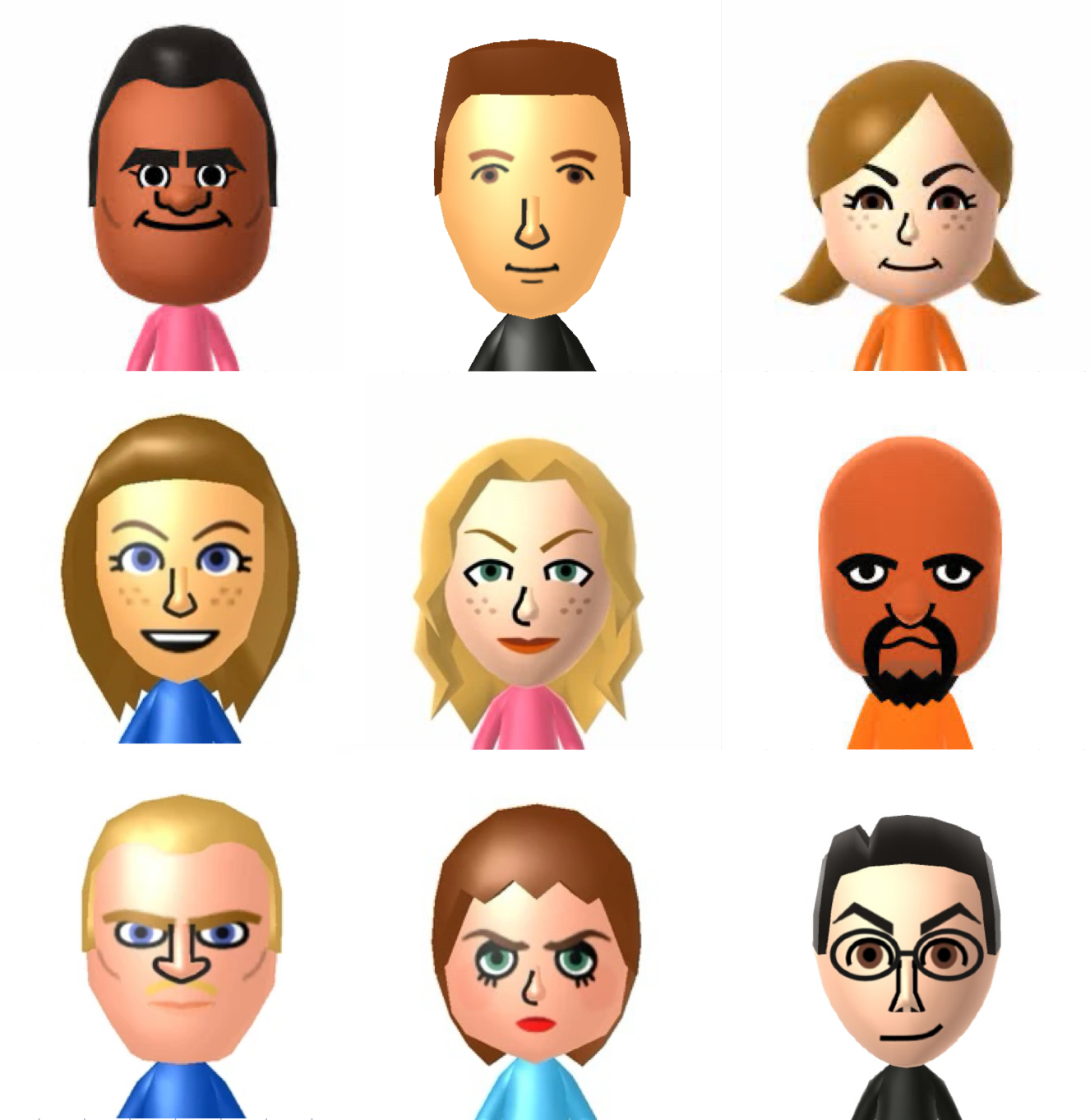 Mii Characters