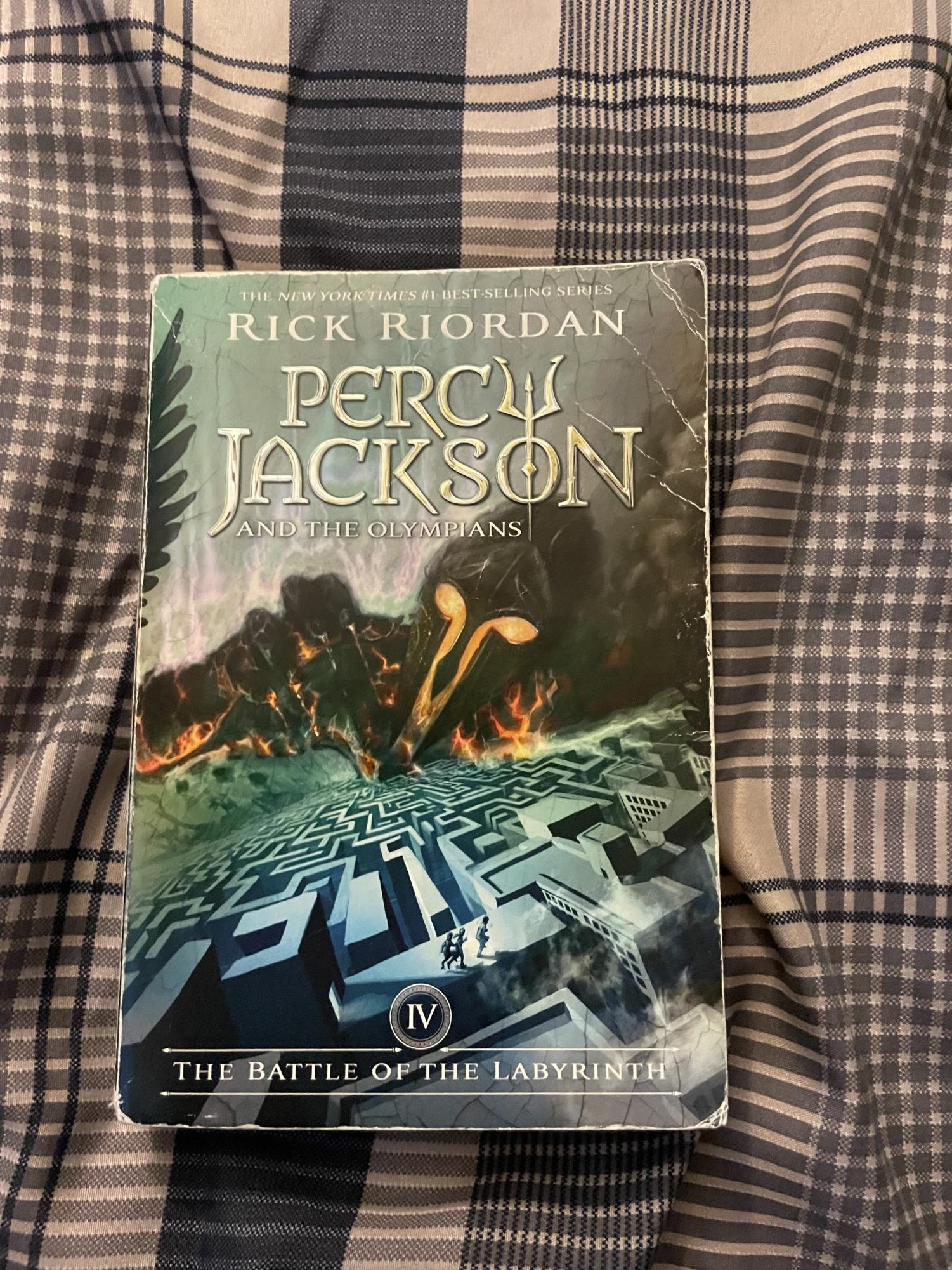 Book #4: The Battle of the Labyrinth 