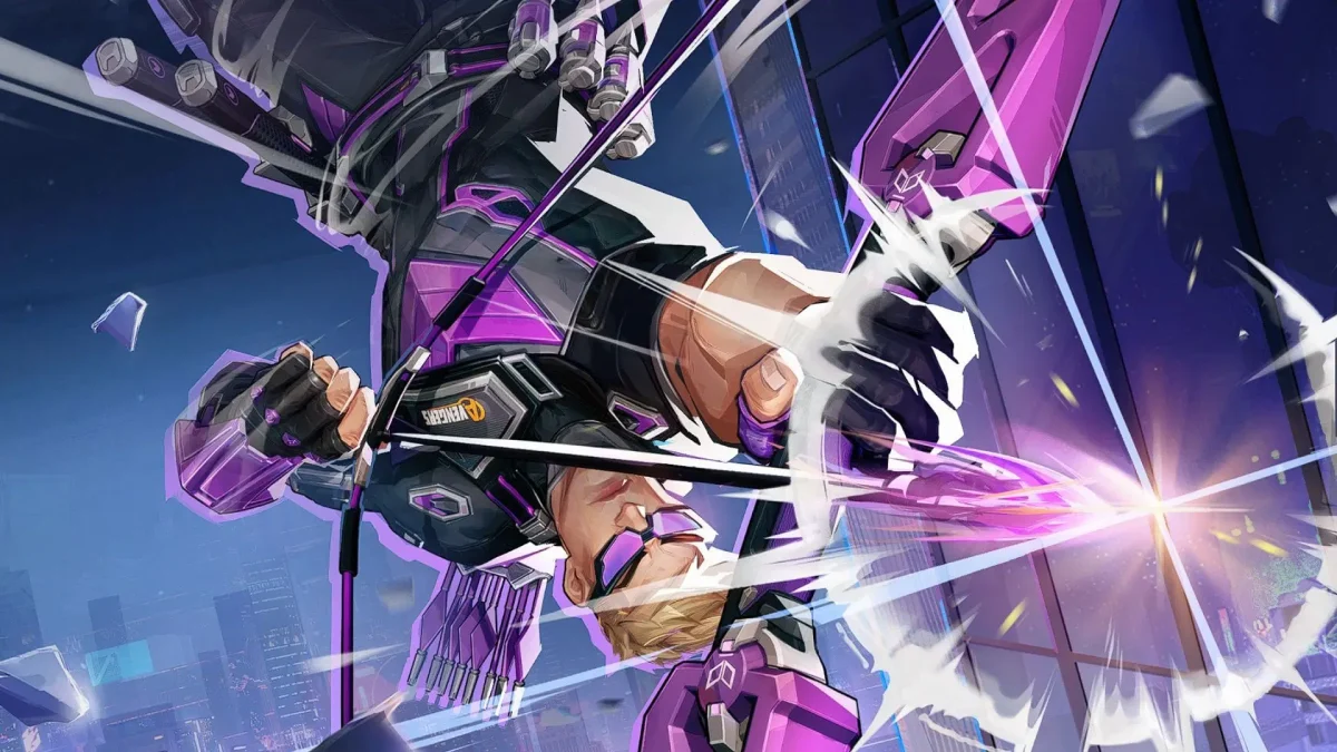 MVP Shot for Hawkeye’s Freefall Skin.