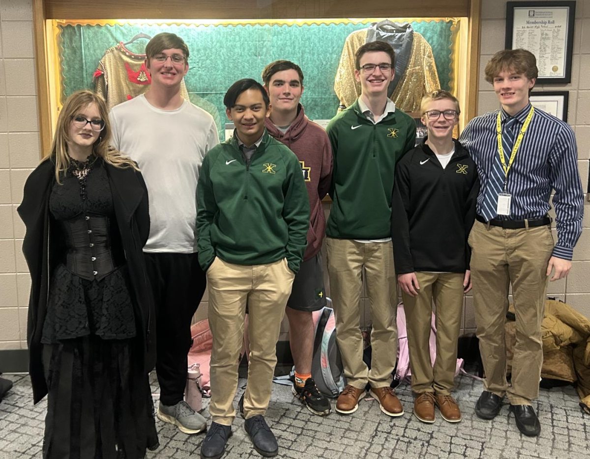 Some members of the Lumen Theater company Tech crew