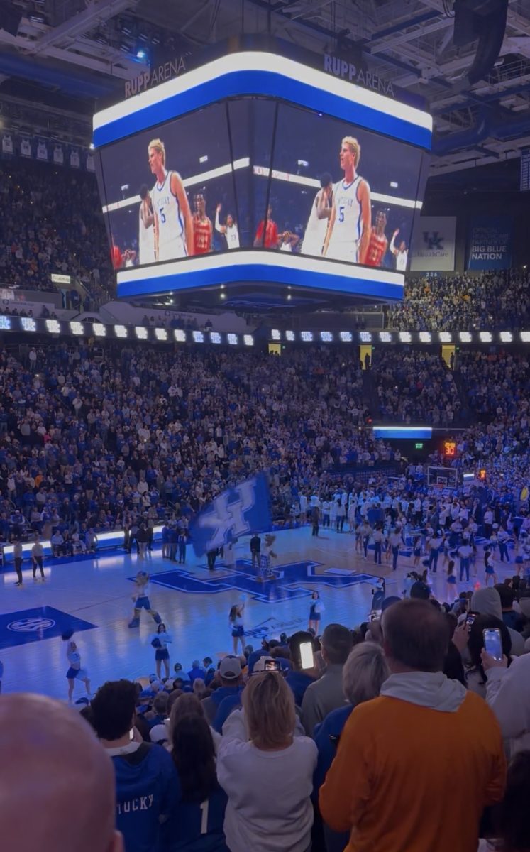Rupp Arena during the Uk Tennessee game