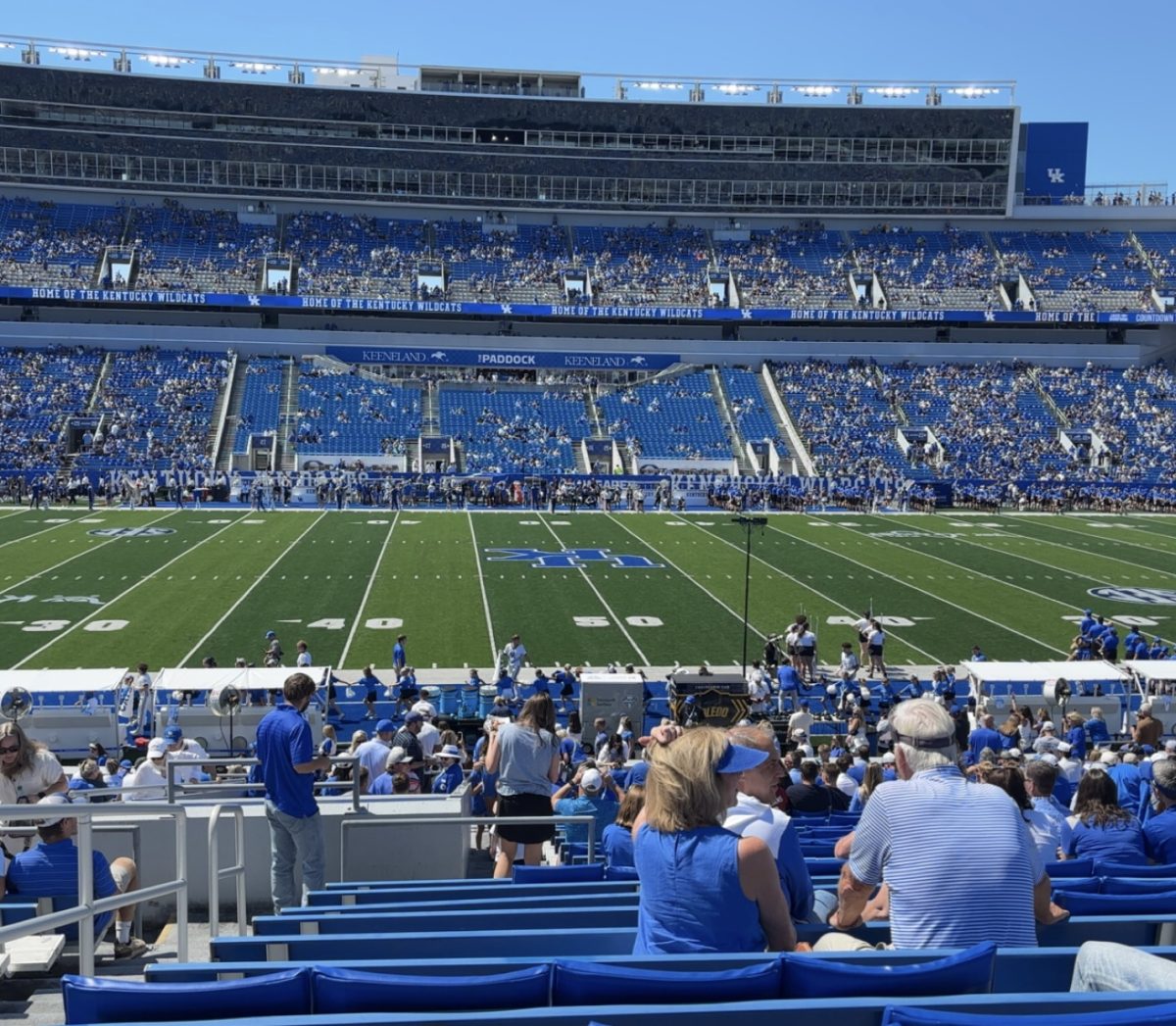 Kroger Field on Gameday